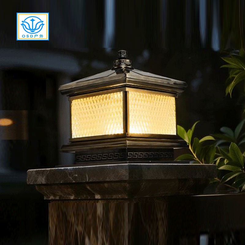 市电/太阳能围墙-柱头灯