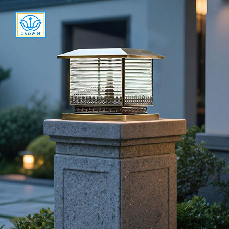 市电/太阳能围墙-柱头灯