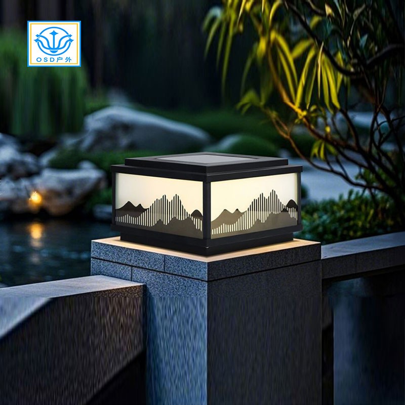 市电/太阳能围墙-柱头灯