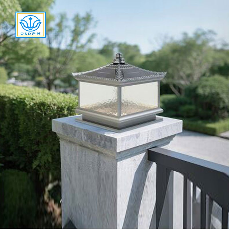 市电/太阳能围墙-柱头灯