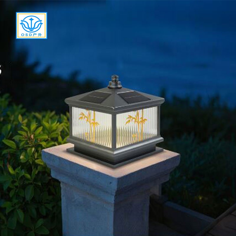 市电/太阳能围墙-柱头灯