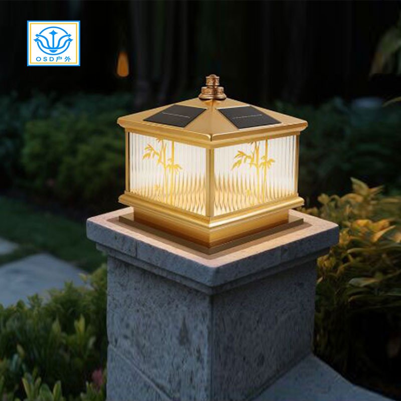 市电/太阳能围墙-柱头灯