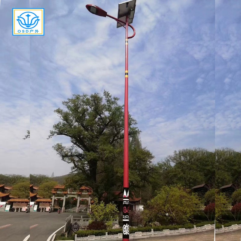 民族风路灯-太阳能