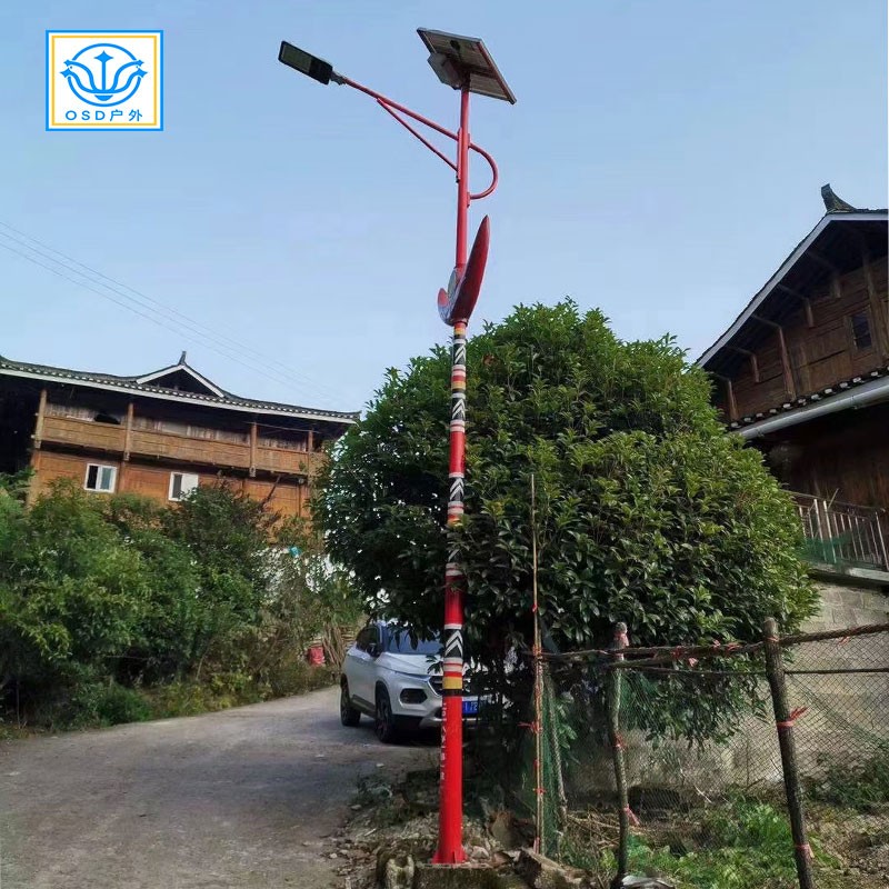 民族风路灯-太阳能
