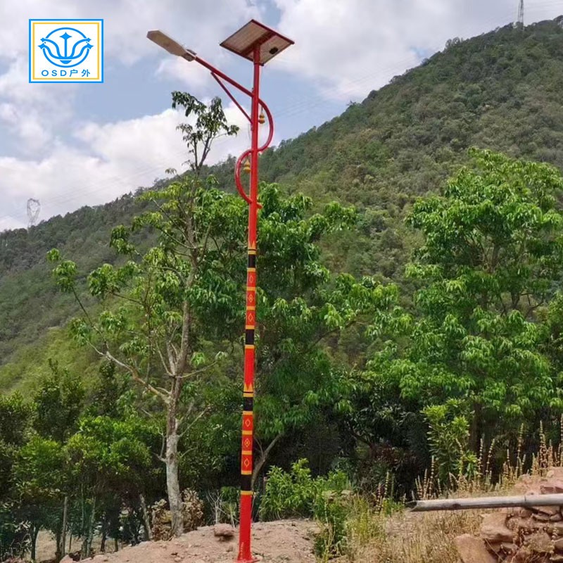 民族风路灯-太阳能