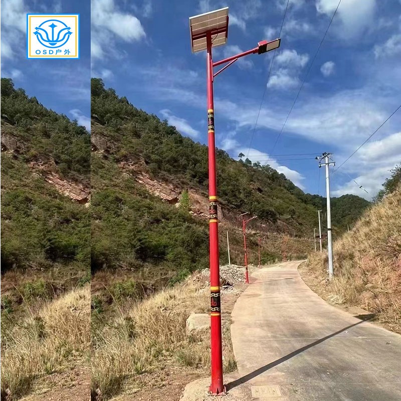 民族风路灯-太阳能
