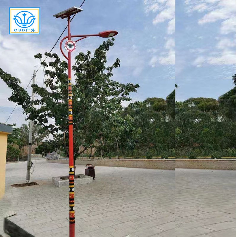 民族风路灯-太阳能