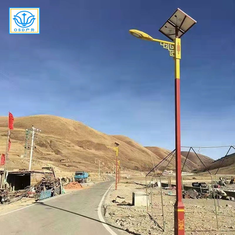 民族风路灯-太阳能