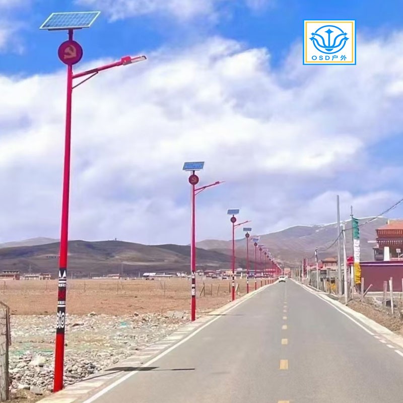 民族风路灯-太阳能