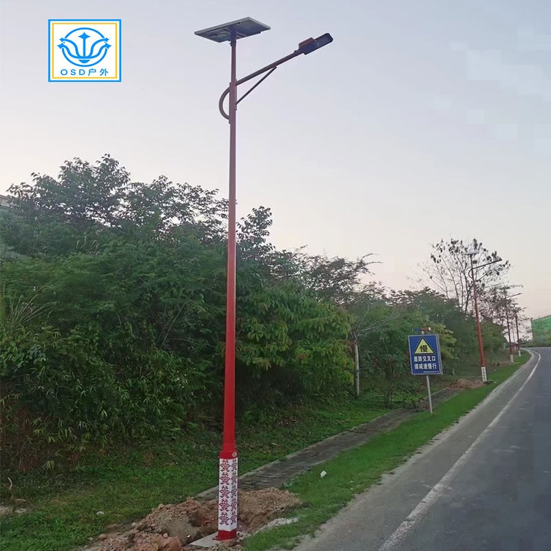 民族风路灯-太阳能